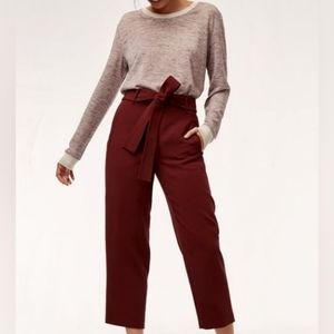 Wilfred Aritzia berri knit pullover crew neck sweater
